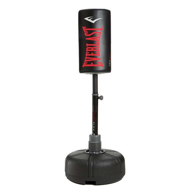 Everlast Sac Lourd de Boxe Autoportant Omniflex, Noir, 59 à 67 Pouces
