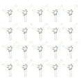 thumbnail image 3 of Miangastore 20pcs 3-forks Lampshade Spring Clips Lampshade Support Clips Lamp Accessories, 3 of 8
