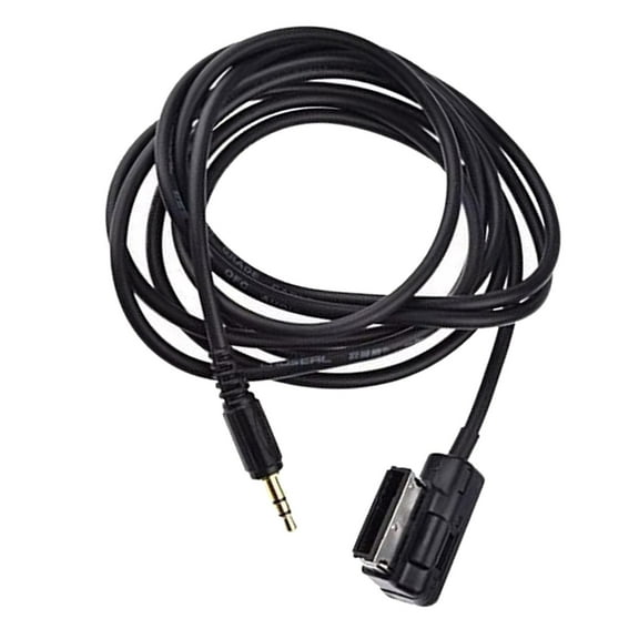 Car AMI AUX 3.5mm AUX in MP3 Adapter Cable/ 2M Music Interface AUX Cord, for R8 TT A3 Q3 Q5 Q7 A8 .
