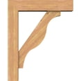 thumbnail image 3 of Ekena Millwork 7 1/2"W x 34"D x 42"H Funston Block Smooth Bracket w/ Offset Brace, Western Red Cedar, 3 of 25