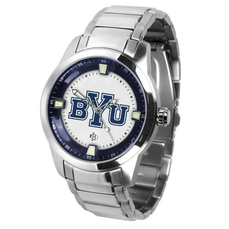 Brigham Young Titan Men's Steel Watch