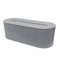 thumbnail image 3 of Cable Management Box Innovative Simple Desk Power Cover Cord Holder Outlet Cord Storage Box for Home Office, 3 of 7