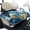 Blue Butterfly Rose Marble, variant on Xixirimido Golf Cart Seat Cover Quilted Golf Cart Seat Towel Blanket with 4 Pockets Fit for 2 Person Seats Carts Portable Travel Friendly Easy Carrying, Boho Mandala Dog Paw