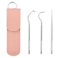 thumbnail image 1 of WIFKLSIIPG Oral Crochet Care Tool Stainless Steel Toothpick Portable Teeth Stone Remover Cleaning Teeth Tool, 1 of 6
