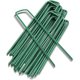 thumbnail image 1 of Estacas de jardín Carpa de fijación Estacas para el suelo Grapas de jardinería para fijar lona Acolchado Valla Barrera Contador Red Camping Césped artificial, 20 piezas, Verde, 15 cm, 1 of 5