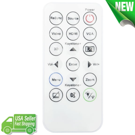 SP.8VH02GC01 Replace Remote Control for Optoma DAESSGN Projector X315 X316 DS346