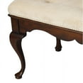 thumbnail image 3 of Classic Cherry Brown Finish Bench, 3 of 3
