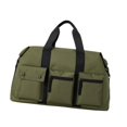 thumbnail image 4 of Bolsa de gimnasia Bolsa de lona para hombres multipropósito, liviano con bolsillo de bolsillo portátil de semanario para el gimnasio de entrenamiento Verde, 4 of 8