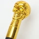 thumbnail image 5 of 1 pieza creativa de tres secciones, cetro de cráneo, esqueleto, bastón, accesorios de Halloween, bastón, accesorio de disfraz de Colsplay (estilo de calavera dorada), 5 of 7