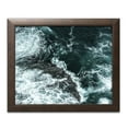 thumbnail image 1 of Gango Home Decor Horizontal Waves II by PhotoINC Studio (Ready to Hang); One 18x12in Brown Framed Print, 1 of 3