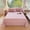 Pink, variant on Flat Bed Sheet, Comfortable Breathable Twin Sheet Dormitory Bed Sheet, Home Solid Color Soft Bed Sheets Bedding Flat Sheet, Soft Brushed Microfiber