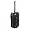 thumbnail image 2 of LAFGUR Porte-Clés Flip 3 Bouton Voiture Télécommande Flip Clé Fob Coque de Protection, 2 of 8