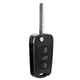 thumbnail image 2 of Estuche para llavero, funda para llavero de coche con 3 botones, funda para llave abatible, True Excellence, 2 of 9