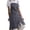 Gray, variant on DOVACKA Split Leg Pottery Apron, Cross Back Chef Apron with Pockets & Adjustable Straps, for Cooking Baking BBQ Ceramic Gardening, Army Green