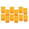thumbnail image 2 of Empty Plastic Medicine Pill Bottles with Child Resistant Caps, 30 Dram Amber Plastic Vial Travel Pill Case Organizer, Pack of 12 (30 Dram), 2 of 7