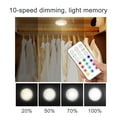 thumbnail image 2 of LED Closet Cabinet Lights Adjustable RGB Colorful Kitchen Wireless Lamps Sticky Sensor Battery Operated Plastic Night Light 3 Lights, 1 Remote, 2 of 8