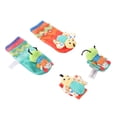 thumbnail image 1 of Baby Wrist Rattles Socks Set, Infant Hand Feet Rattle Soft Cute Animal Wrist Rattle Socks For 0 To 1 Years Old Infant, 1 of 8