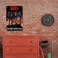 thumbnail image 4 of Placa de Metal Vintage de hierro, banda KISS, pintura Rectangular, decoración del hogar de pared, 20x30cm, 4 of 9