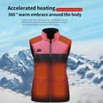 thumbnail image 4 of Nmnitkp Upgraded Heated Vest for Men and Women, 13 Zone Double Control Smart Electric Heating Vest, Lightweight Heated Jacket Warm and Wear-Resistant Heated Coat Plus Size(Battery Not Included), 4 of 4