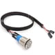 thumbnail image 5 of Interruptor pulsador momentáneo de acero inoxidable de alta corriente de 22 mm, 220 V, 12 V, luz LED, 15 A, 1 NO, 1 NC, 5 of 5