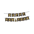 thumbnail image 1 of Pancarta de Feliz Año Nuevo, pancarta, fotografía, banderines de papel colgantes para el frente Estilo C, 1 of 9