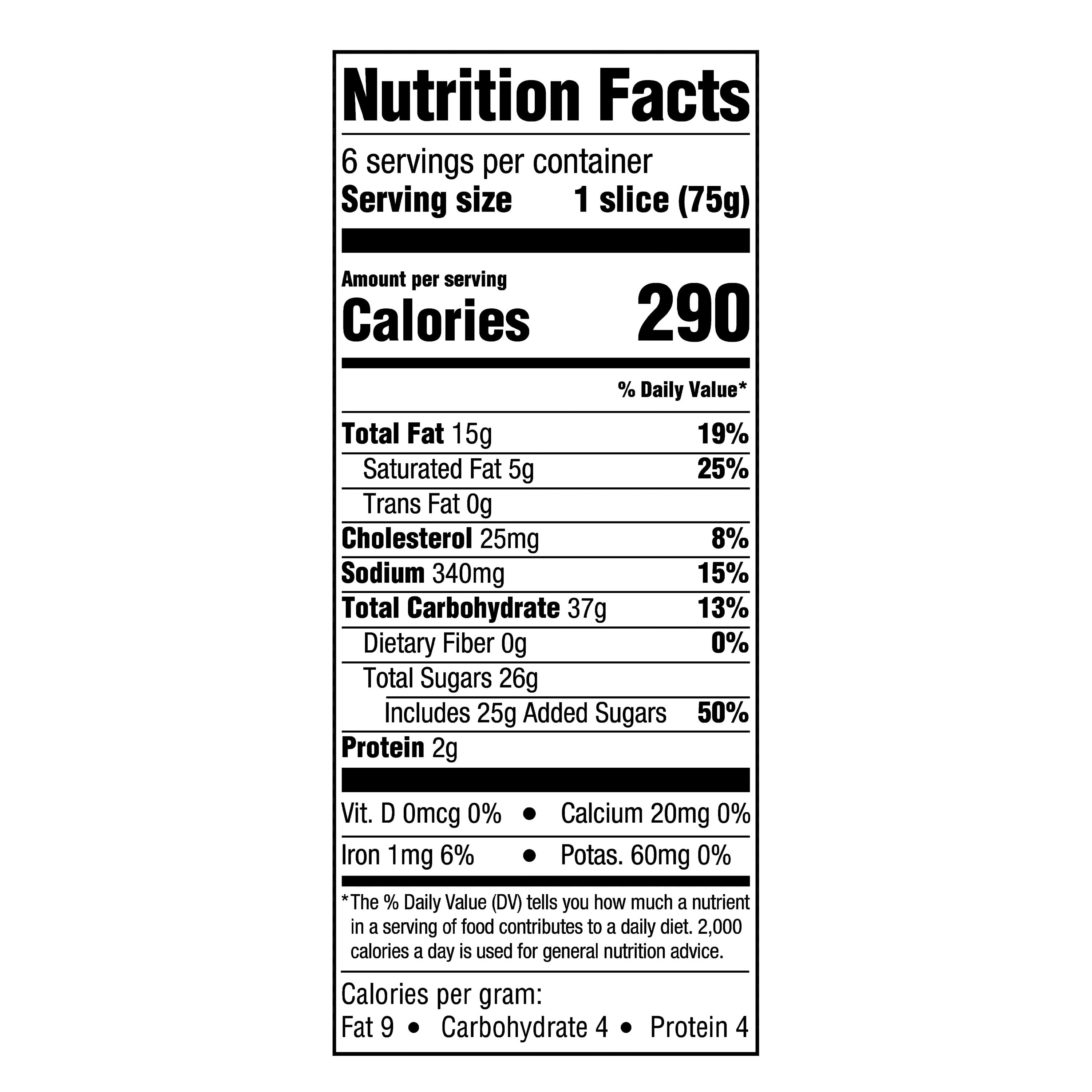 Freshness Guaranteed 5-Inch Double Layer Vanilla Cake, 15.9 oz