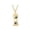 Yellow, variant on FYTPOV Pet Cremation Jewelry Urn Necklaces for Ashes, Paw Print Bone Shape Urn Keepsake Memorial Ashes Necklace Pendants for Pet Dog Cat
