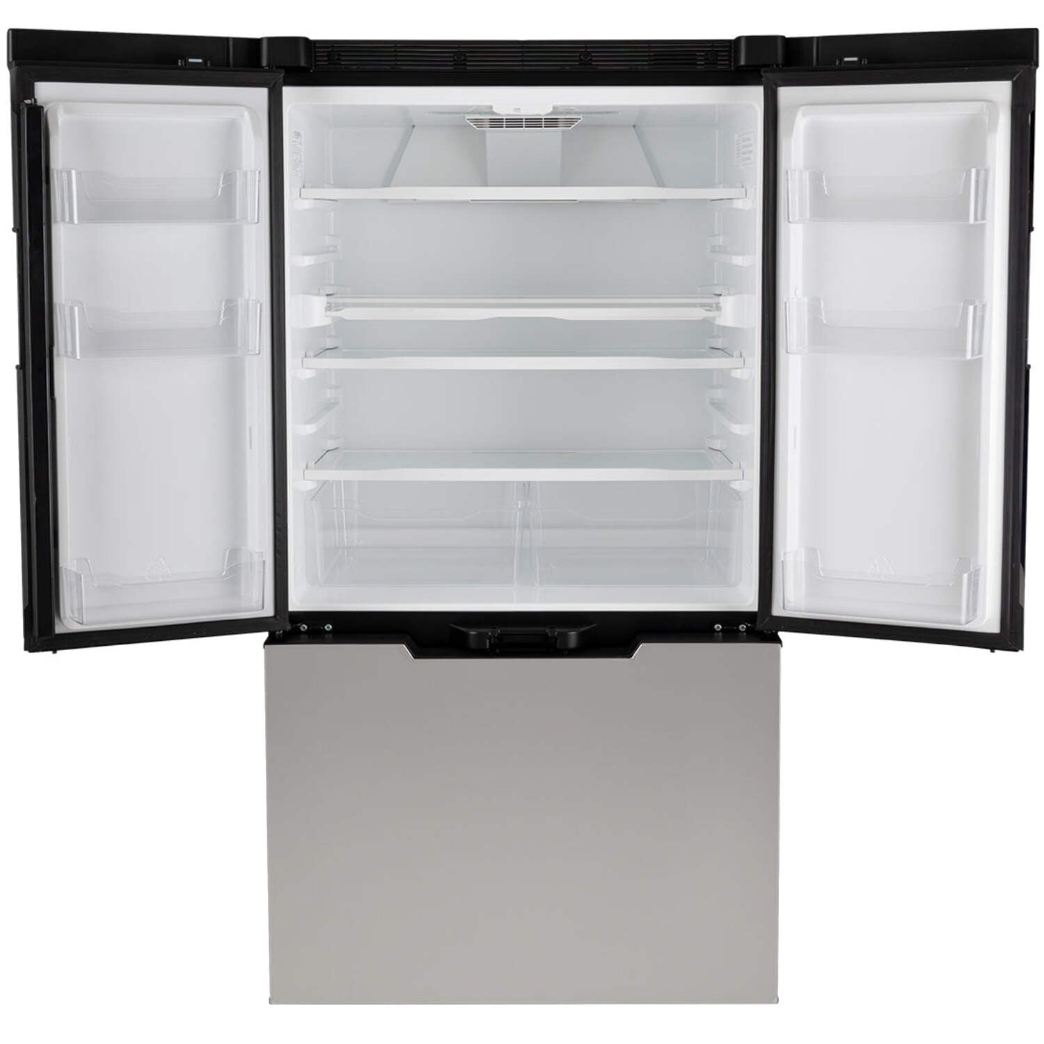 NORCOLD INC N20DCSS Polar Elite N20DC Stainless Steel DC Compressor RV Refrigerator with French Doors - 20 cu. ft.