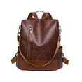 thumbnail image 1 of Mochila de Viaje Minnieouse Hardware Texturizado Color Marrón, 1 of 6
