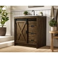 thumbnail image 3 of Elegant Kitchen and Bath Austin 30 inch Single Bathroom Vanity in Expresso, 3 of 10