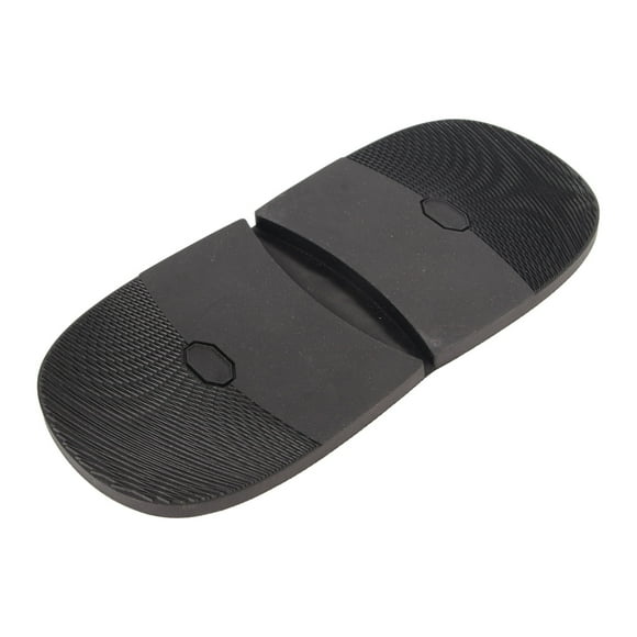 Shoe Heel Pads, Rubber Heels Outsoles Replacement SBR For Daily Use