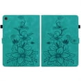thumbnail image 2 of XYX for Lenovo Tab M7 3rd Gen 7.0 inch TB-7306X Case, PU Leather Slim Folio with Multi-Angle Stand - Green Lily Flower, 2 of 7