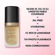 Too Faced Born This Way Oil Free Foundation Snow 1oz/30ml New With Box