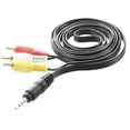 thumbnail image 3 of Cable de audio y vídeo de 3,5 mm a RCA 3x1 Tri-Séreo de 1,8 m, 3 of 3