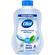 Dial Antibacterial Foaming Hand Wash Refill, Spring Water, 30 fl oz