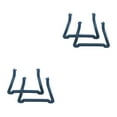 thumbnail image 4 of VONKY Black Stay In Air And Maintain Balance With These Propeller Protectors These Propeller Protectors foot stool 2Set, 4 of 6