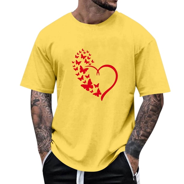 Tops para hombre, blusas y camisas de manga corta con cuello redondo para hombre, camisetas casuales con estampado de moda para hombre, blusa de manga corta, blusa de poliéster para hombre.