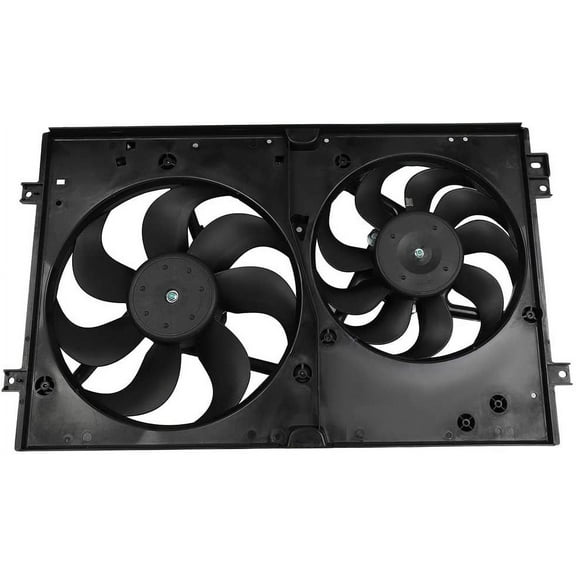 ECCPP Radiator Cooling Fan 620-799 620990 674-59519A 1C0959455C Replacement fit for 1995 1996 1997 1998 1999 2000 2001 2002 2003 2004 2005 2006 TT Quattro Golf for Jetta