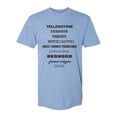 thumbnail image 1 of GOC NACIONAL PARQUES NACIONALES TRI-BLEND T-SHIRT - AZULTRENA AZUL - BLACK FONT - 2XL Gravity Outdoor Co. Camiseta de manga corta, 1 of 1