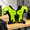 Solar Neon/Black-Youth-Medium, variant on Sports Defender Football Shoulder Pads