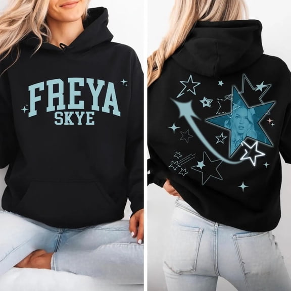 Freya Skye Merch Unisex Hoodie Long Sleeve Unisex Pullover Clothing Oversized Outdoor Kids Sweatshirt