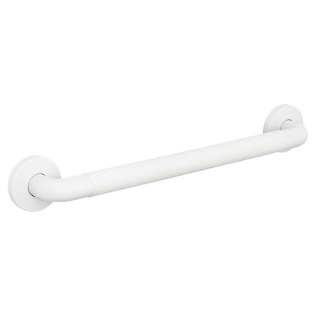 Evekare 18 inch ABS Night Glow White Grab Bar