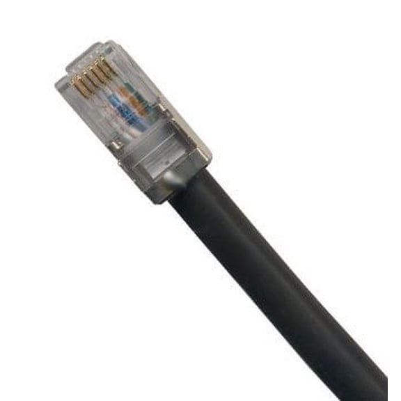 25ft Outdoor Phone Cable RJ11/RJ12 Direct Burial (Shielded)