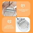 thumbnail image 5 of EXHUMKY 8 Key Acrylic Kalimba Thumb Piano Musical Instrument for Beginners and Kids with Clear Sound, 5 of 8