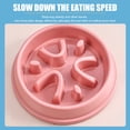 thumbnail image 6 of Slow Feeder Dog Bowl, Non-Slip Anti-Choking Pet Food Dish for Healthy Eating and Preventing Bloat and Gulping, Pink, 6 of 6