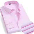 thumbnail image 1 of REDHOTYPE Chemise Habillée Ajustée pour Homme, 1 of 8