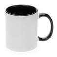 thumbnail image 1 of INTBUYING 36pcs 11oz Blank Sublimation Ceramic Mug with Various Colors Inner/Handle Coffee Tea Mugs, 1 of 1