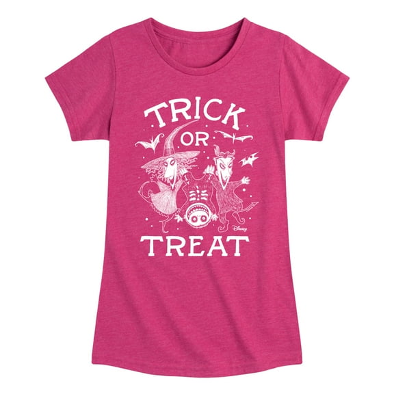 The Nightmare Before Christmas - Trick Or Treat - Toddler And Youth Girls Short Sleeve Graphic T-Shirt