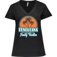 thumbnail image 3 of Inktastic Punta Cana Family Vacation Matching Women's Plus Size V-Neck T-Shirt, 3 of 5