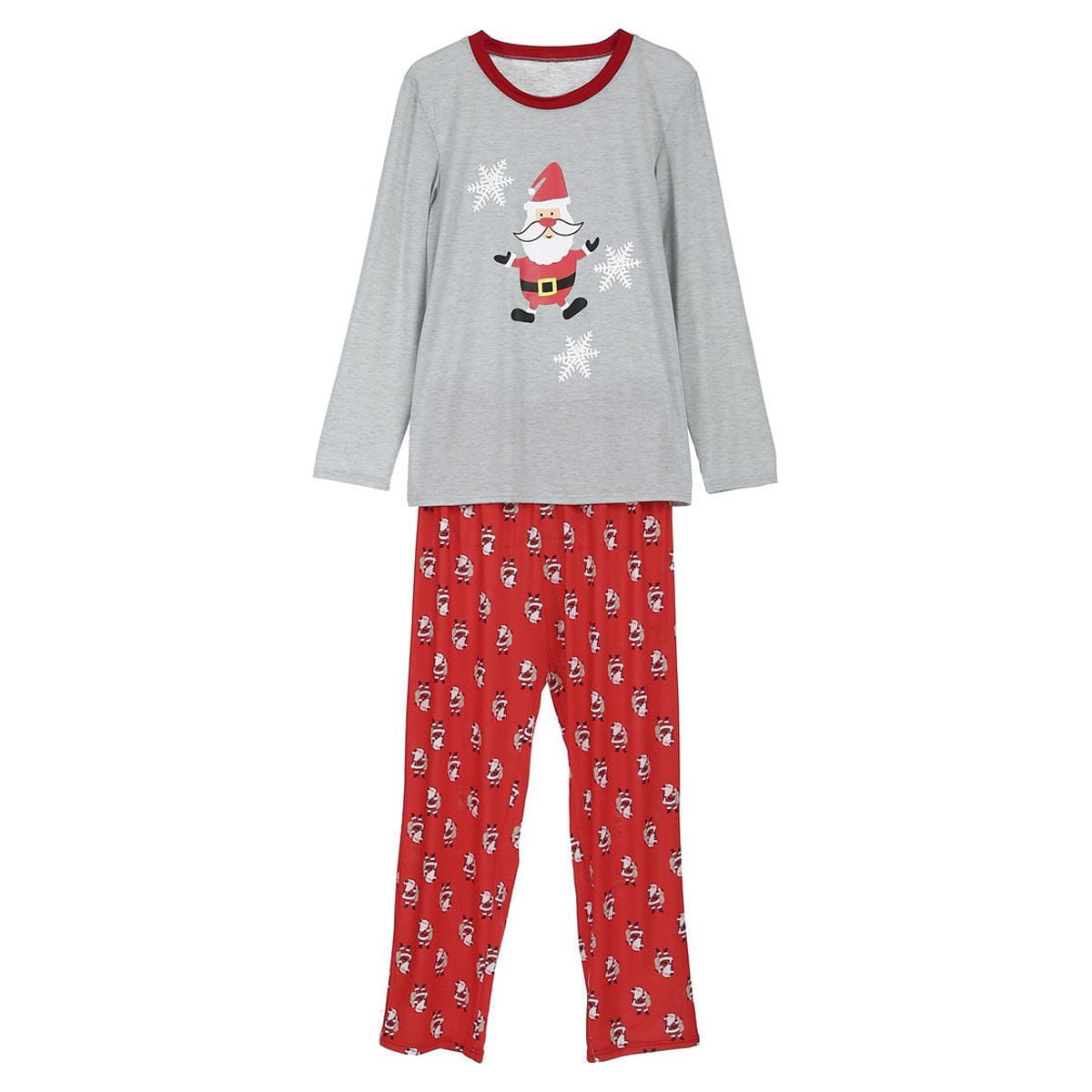 Family Matching Christmas Snowman Pajama Sets Cute Snowman Print Long Sleeve Parent-Child Outfit Home wear